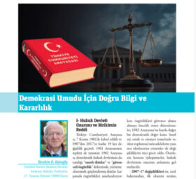 Demokrasi Umudu İçin Doğru Bilgi ve Kararlılık